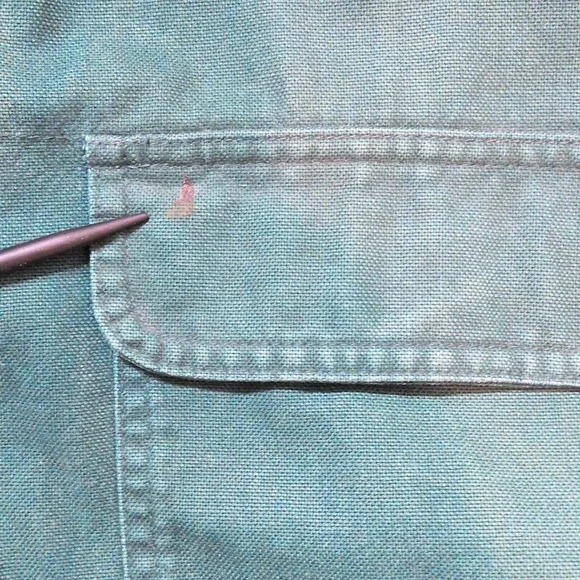 Vintage Eddie Bauer Lined Work Chore Jacket Courdoury - Picture 5 of 6